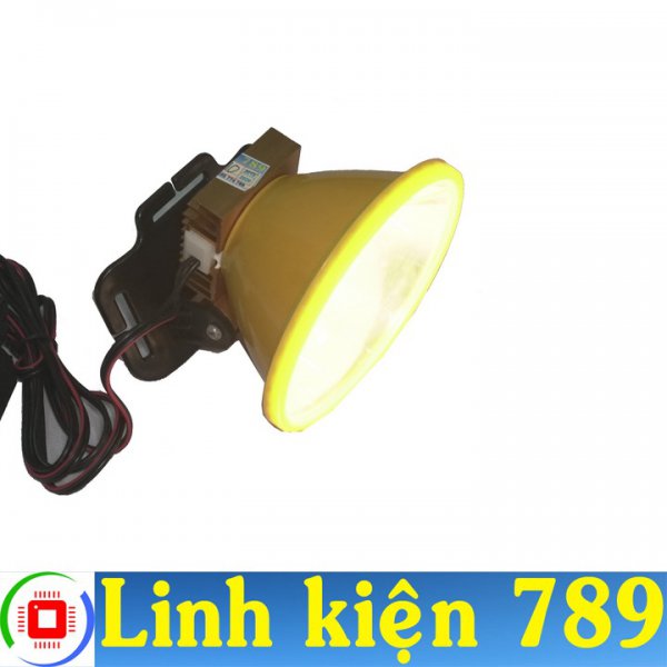 Đèn LED đội đầu 12V siêu sáng LED COB sáng vàng